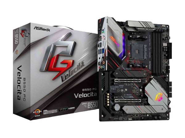 ASRock B550M Pro SE AM4 DDR4 SATA 6Gb/s 1 PCIe 4.0 x16 Micro ATX Motherboard - B550 PG VELOCITA