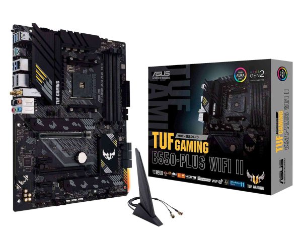 ASUS ROG STRIX B550-F GAMING WIFI II AM4 
 - TUF GAMING B550-PLUS WIFI II