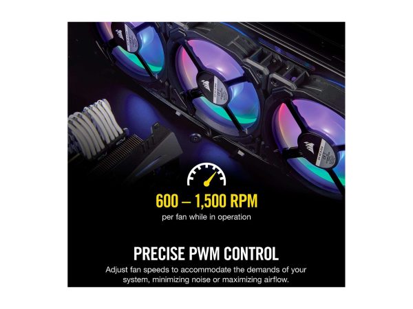 LL120 RGB, 120mm Dual Light Loop RGB LED PWM Fan, Single Pack