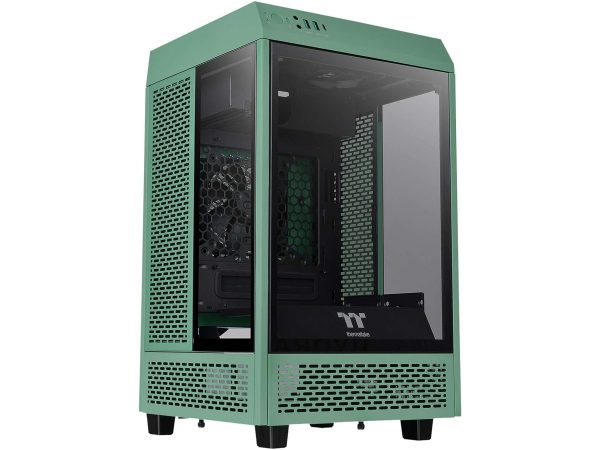 Thermaltake Tower 100 Black Edition Mini Tower Black - Tower 100 (Racing Green)