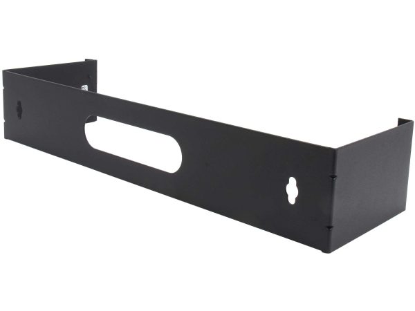 2U Wall-Mount Hinged Patch Panel Bracket - 2U