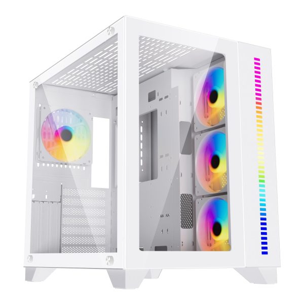DIYPC ATX Mid Tower White