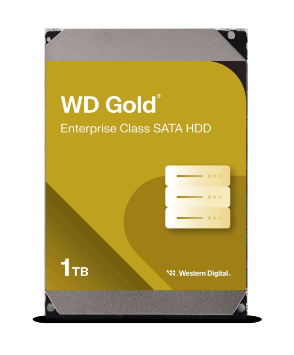 WD Gold 22TB 7200 RPM 3.5" - 1TB
