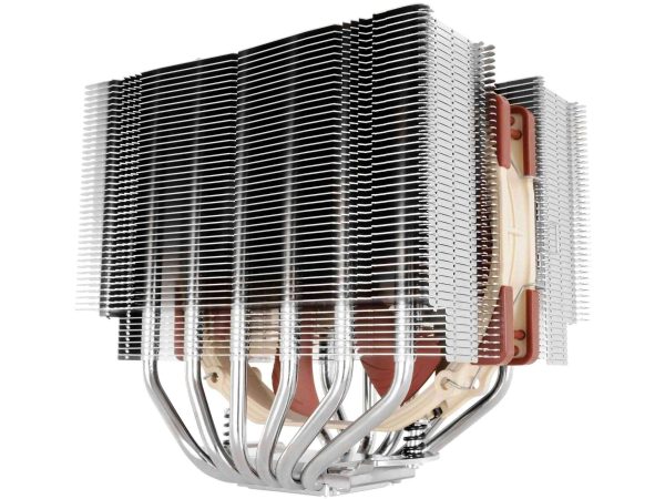 Noctua NH-D15S chromax.black, Premium Dual-Tower CPU Cooler with NF-A15 PWM 140mm Fan (Black) - NH-D15S