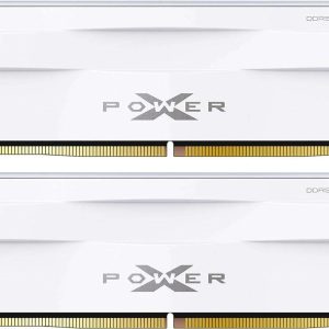 Silicon Power DDR5 32GB (2x16GB) Zenith 6000MHz (PC5-48000) 288-pin CL30 1.35V UDIMM Desktop Memory Module RAM SU032GXLWU60AFDESK Black - 64GB (2 x 32GB),288-Pin DDR5 SDRAM,DDR5 6000 (PC5 48000),30,White,None