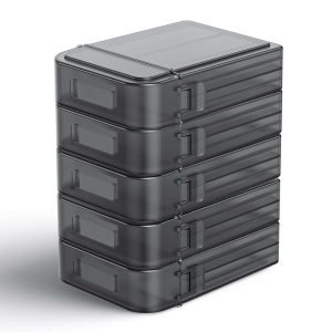 ORICO 2.5" HDD Storage Case Multi-Bay Storage 2.5 inch HDD Protection Box for Hard Drive with label Design Moisture proof - 5 Packs