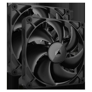 CORSAIR RX Series, iCUE LINK RX120, 120mm Fan, Single Pack - 140mm,2 Pack with Controller