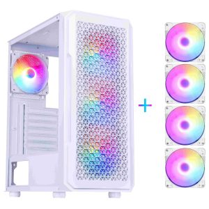 DIYPC ATX Mid Tower White