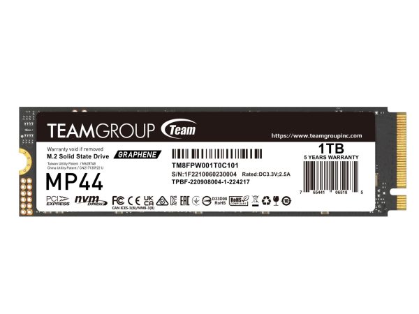 Team Group MP44 M.2 2280 4TB - 1TB