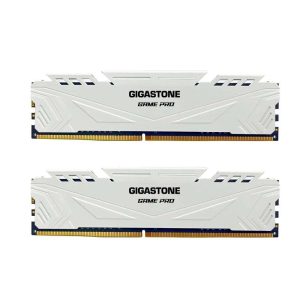 DDR4 RAM GIGASTONE Black Game PRO Desktop RAM 32GB (2x16GB) DDR4 RAM 32GB DDR4-3200MHz PC4-25600 CL16 1.35V 288 Pin Unbuffered Non ECC UDIMM for PC Gaming Desktop Memory (Desktop ONLY) - 16GB (2 x 8GB),White,None,Game TURBO