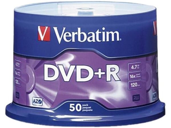 DVD+R Disc - 50 Packs