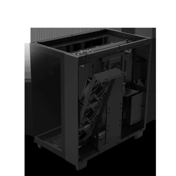 NZXT H9 Flow - All Black - CM-H91FB-01 - Dual-Chamber Mid-Tower Airflow Case