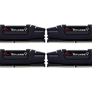 G.SKILL Ripjaws V Series 32GB (2 x 16GB) DDR4 3200 (PC4 25600) - 64GB (4 x 16GB),DDR4 3600 (PC4 28800),18,Black