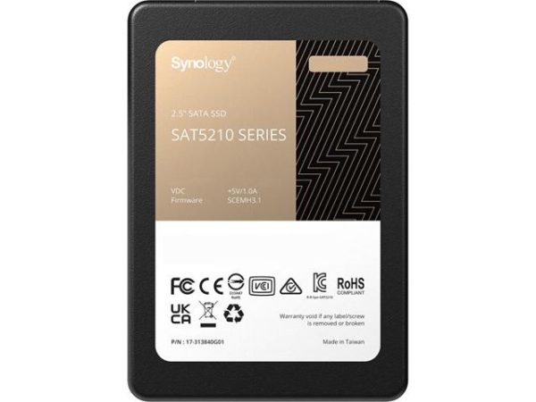 Synology 2.5" 3.84TB - 480GB