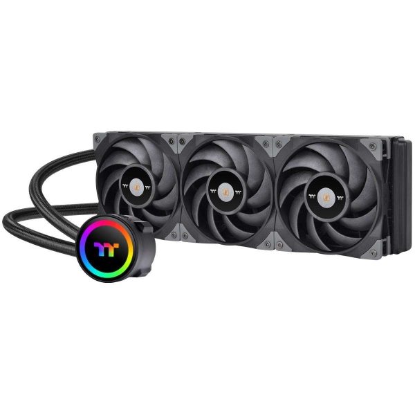 Thermaltake TH ARGB Liquid Cooling System - TOUGHLIQUID,3 Fan Slots (120 mm),Black