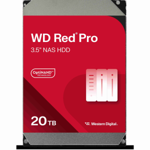WD Red Pro 6TB 7200 RPM 3.5" - 20TB