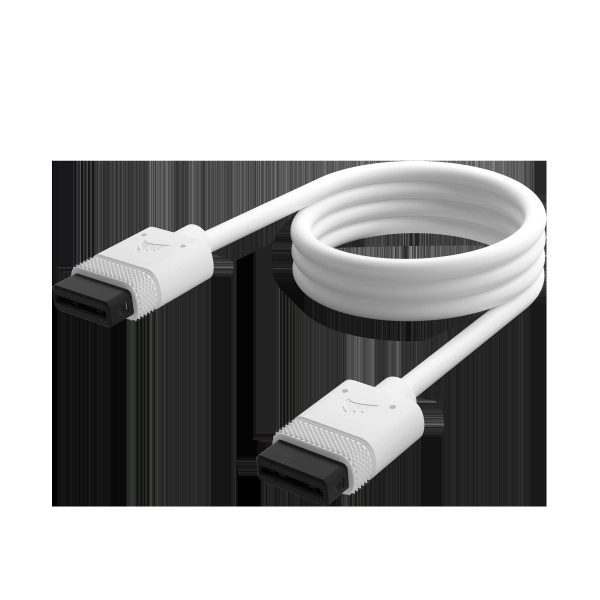CORSAIR QX RGB Series, iCUE LINK QX120 RGB WHITE, 120mm Magnetic Dome RGB Fan, Starter  Kit
