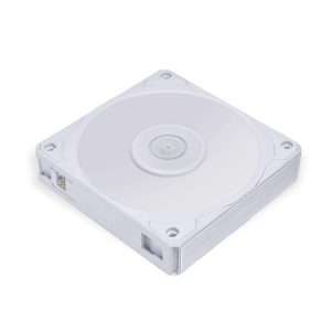 LIAN LI UNI Fan P28 120 White  3x 12cm Fan Pack with a Fan Speed Controller -- UF-P28120-3W - White,1 Pack