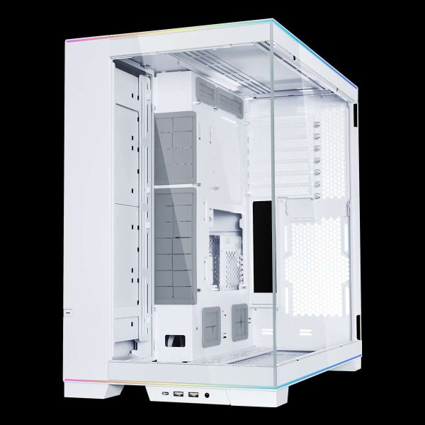 LIAN LI O11 EVO RGB  White Aluminum / Steel / Tempered Glass ATX Mid Tower Computer Case ----O11DERGBW