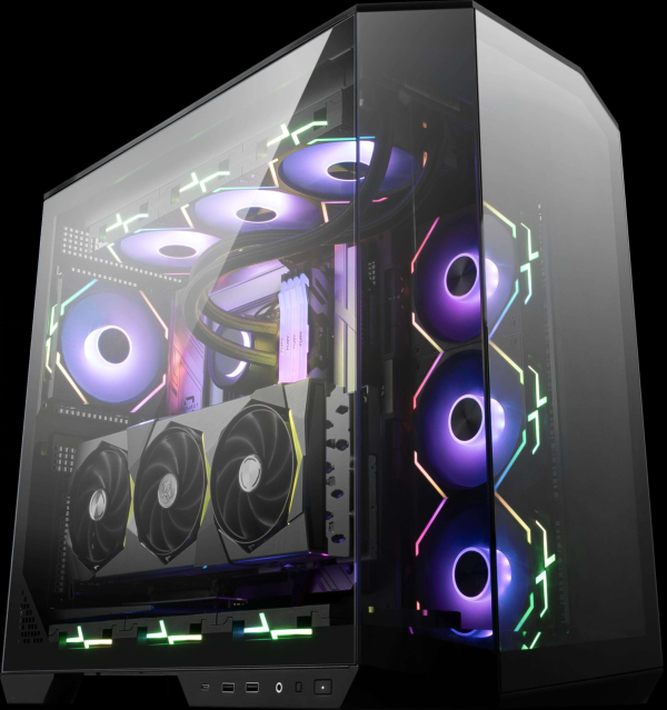 MSI Micro ATX Tower White - 100L PZ, ATX (Black)