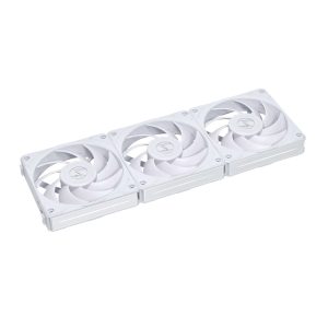 LIAN LI UNI Fan P28 120 White  3x 12cm Fan Pack with a Fan Speed Controller -- UF-P28120-3W