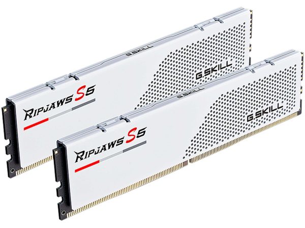 G.SKILL Ripjaws S5 Series 32GB (2 x 16GB) DDR5 6000 (PC5 48000) - 64GB (2 x 32GB),DDR5 5600 (PC5 44800),28,White