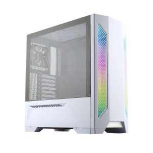 LIAN LI LANCOOL II MESH C RGB BLACK Tempered Glass ATX Case - Black Color ,Type C Included- LANCOOL II MESH C RGB-X - Lancool II (White)