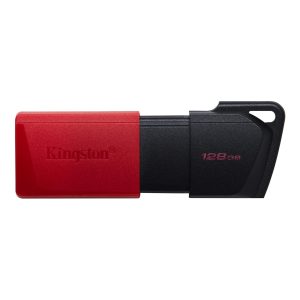 Memory (USB Flash Drive) - USB 3.2 Gen 1,Black / Red,128GB