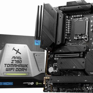 MSI MAG Z790 TOMAHAWK MAX WIFI LGA 1700(14th,13th,12th Gen) DDR5 ATX 8x SATA 6G  4x M.2  Wi-Fi 7  Bluetooth 2.5Gbps LAN Motherboard - MAG Z790 TOMAHAWK WIFI DDR4