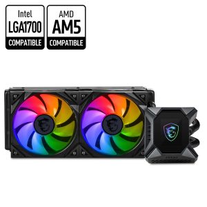 MSI P Series Liquid Cooling System - K Series,2 Fan Slots (120 mm)