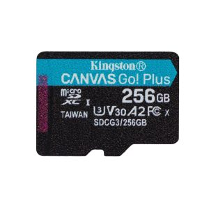 Kingston SDCG3 Canvas Go Plus 256GB SD Memory Card (SDCG3/256GBSP)