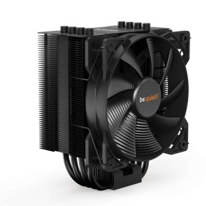 be quiet! Pure Rock 2 CPU Air Cooler | 150W TDP | LGA 1700 1200 2066 1150 1151 1155 2011(-3) Square ILM Compatible | Intel and AMD 4/5 CPU Cooler | Black | BK007