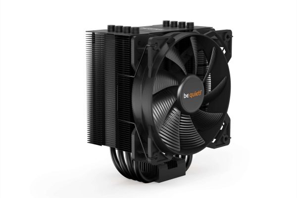 be quiet! Pure Rock 2 CPU Air Cooler | 150W TDP | LGA 1700 1200 2066 1150 1151 1155 2011(-3) Square ILM Compatible | Intel and AMD 4/5 CPU Cooler | Black | BK007