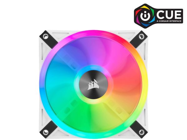 Case Fan - 120 mm,White,QL120 RGB,Single Pack