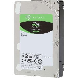 Seagate 4TB BarraCuda 5400 RPM 128MB Cache SATA 6.0Gb/s 2.5" 15mm Laptop Internal Hard Drive ST4000LM024 - 4TB