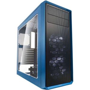 Fractal Design Focus G ATX Mid Tower Black - Blue / Mid Tower