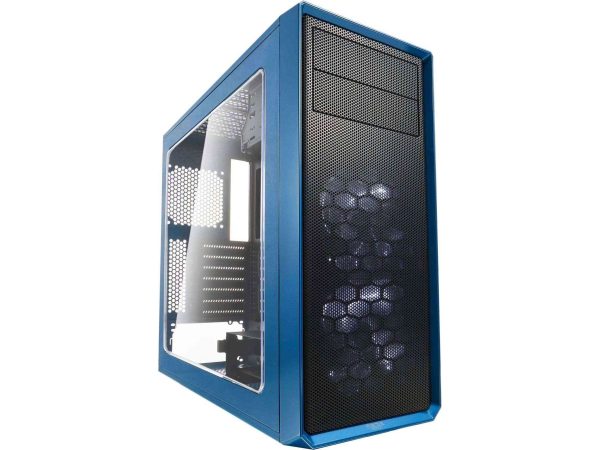 Fractal Design Focus G ATX Mid Tower Black - Blue / Mid Tower