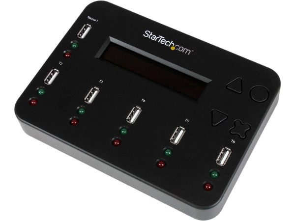 1:2 Standalone USB 2.0 Flash Drive Duplicator and Eraser  Flash Drive Copier - 5-in-1