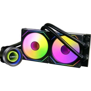 LIAN LI Galahad II Trinity SL-INF 360 Liquid Cooling System - 2 Fan Slots (120 mm),Black,TRINITY SL-INFINITY