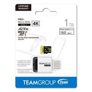 Flash Card - 1TB,With Card Reader