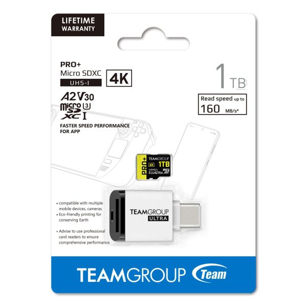 Flash Card - 1TB,With Card Reader