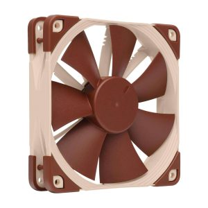 Noctua NF-F12 PWM, Premium Quiet Fan, 4-Pin (120mm, Brown)