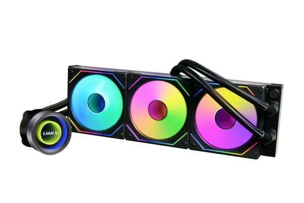LIAN LI Galahad II Trinity SL-INF 360 Liquid Cooling System - 3 Fan Slots (120 mm),Black,TRINITY SL-INFINITY