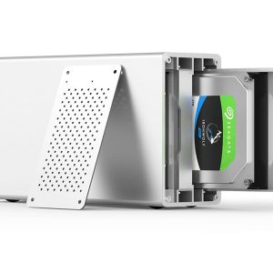 ORICO 2 Bay Hard Drive Enclosure 3.5inch Type-C to SATA Aluminum Alloy External HDD/SSD Storage Drive Enclosure Screw Installation Data Safe Protection for Enterprise Backup Up to 40TB - WS200C3 - USB 3.0,Without RAID,2 Bay WS200U3