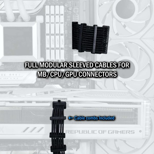 LIAN LI Edge series 850 W Full Modular 80 PLUS GOLD Certified
