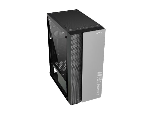 DIYPC ATX Mid Tower Black