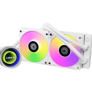 LIAN LI Galahad II Trinity SL-INF 360 Liquid Cooling System - 2 Fan Slots (120 mm),White,TRINITY