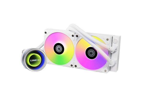 LIAN LI Galahad II Trinity SL-INF 360 Liquid Cooling System - 2 Fan Slots (120 mm),White,TRINITY