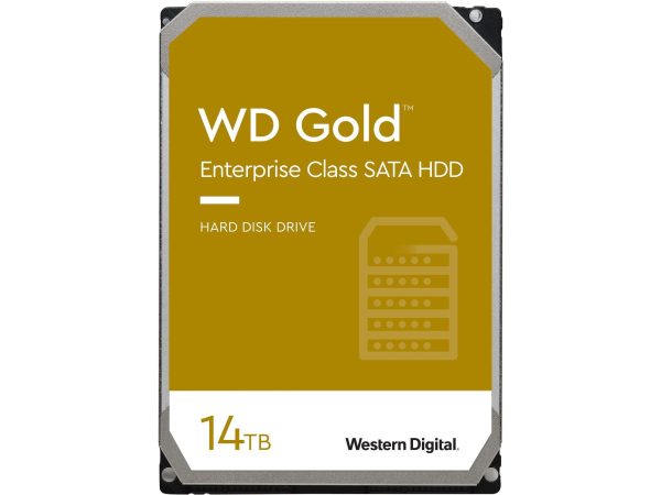 WD Gold 22TB 7200 RPM 3.5" - 14TB