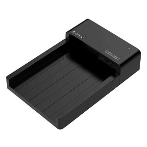 ORICO USB 3.0 to SATA 5 Bay Hard Drive Docking Station with Duplicator Offline Clone Function for 2.5 or 3.5in HDD, SSD Support 5X 16 TB(6558US3) - Single HDD,1 Bay,USB 3.0 2.5" & 3.5",1 Bay